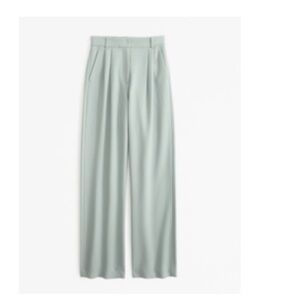 Abercrombie & Fitch Green Sloane Tailored Pant
